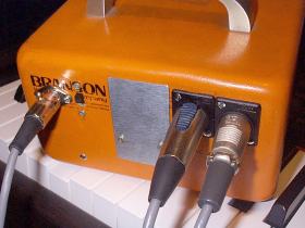 Preamp rear panel